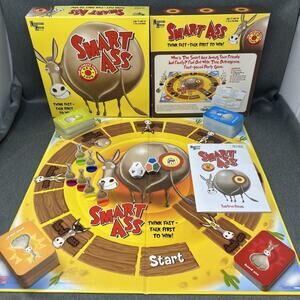 Smart Ass Board Game 2015 Ultimate New Look Edition Complete Family Trivia Party